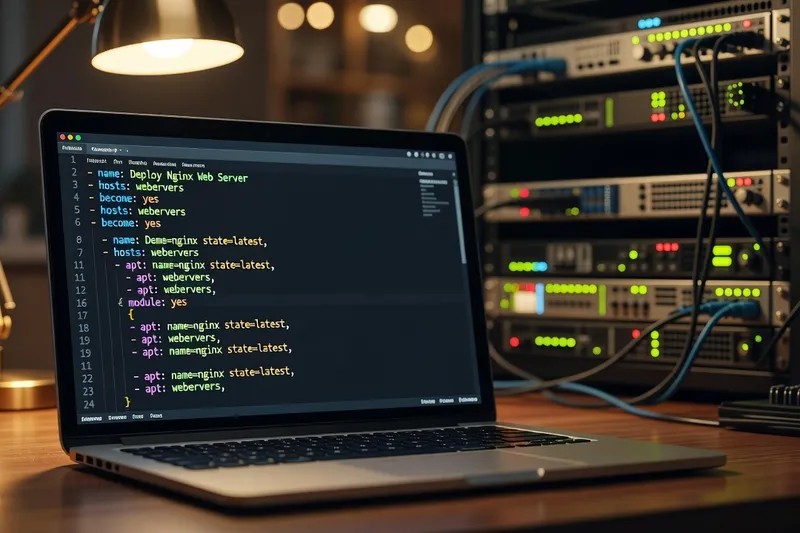 Un playbook Ansible appliqué à un homelab de virtualisation.
