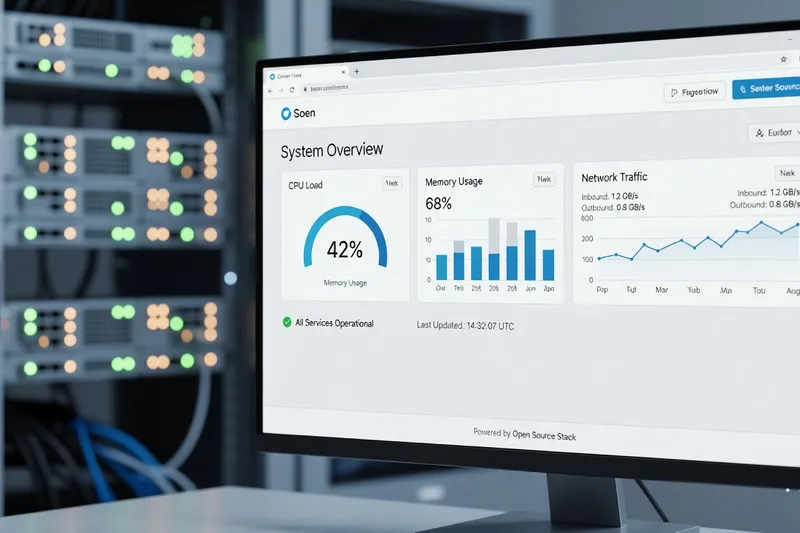 L'interface web native de Proxmox VE simplifie l'administration.
